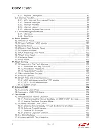 C8051F321-GMR Datasheet Page 4