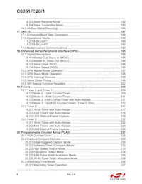 C8051F321-GMR Datasheet Pagina 6