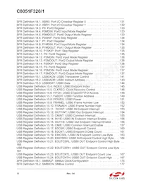 C8051F321-GMR Datasheet Page 14