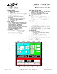 C8051F330-GP Datasheet Cover