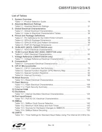 C8051F330-GP Datasheet Page 11