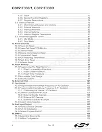 C8051F330D Datasheet Page 4