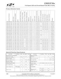 C8051F389-GQR Datasheet Pagina 2