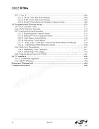 C8051F960-A-GQR Datenblatt Seite 10