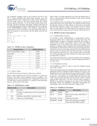 CY7C60223-PXC數據表 頁面 16