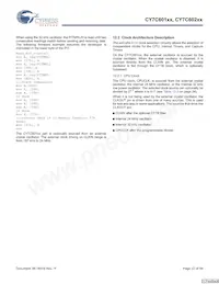 CY7C60223-PXC Datasheet Page 22