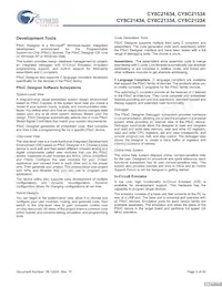 CY8C21434-24LCXIT Datasheet Page 5