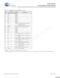 CY8C24423A-24LFXIT Datasheet Pagina 13