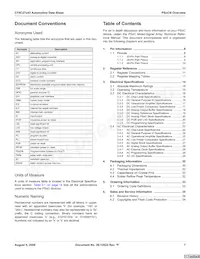 CY8C27243-12PVXET Datasheet Page 7