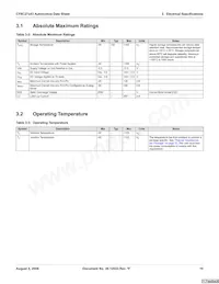 CY8C27243-12PVXET Datasheet Page 15