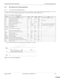 CY8C27243-12PVXET Datasheet Page 22