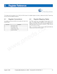 CY8C27643-24LFXIT Datasheet Pagina 14