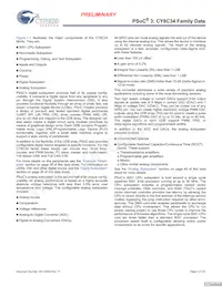 CY8C3446PVI-092 Datasheet Page 4