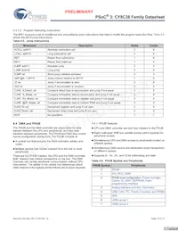 CY8C3866PVI-069數據表 頁面 15