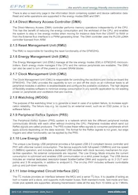 EFM32HG322F32G-A-QFP48R Datenblatt Seite 4