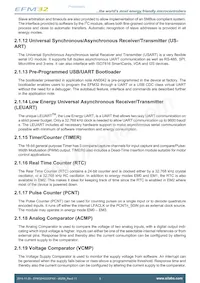 EFM32HG322F32G-A-QFP48R Datenblatt Seite 5