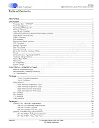 EP7309-CVZ Datasheet Page 3