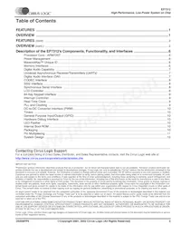 EP7312M-CBZ Datasheet Page 3