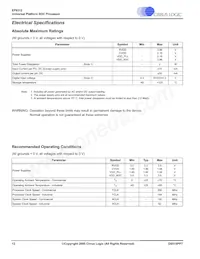 EP9312-IB Datasheet Page 12