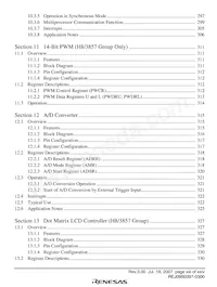 HD64F3857FQV Datasheet Page 23