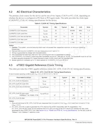 KMPC8379VRALG Datasheet Page 14