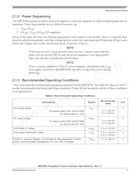 KMPC8540PX667LC Datasheet Page 9