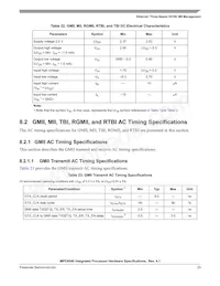 KMPC8540PX667LC Datasheet Page 23