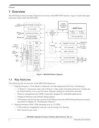 KMPC8560PX667JB數據表 頁面 2