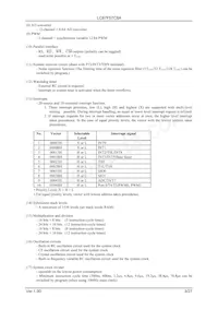LC87F57C8AU-DIP-E Datasheet Pagina 3