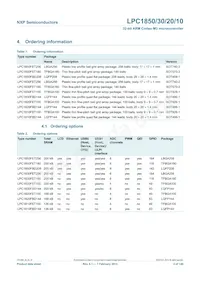 LPC1850FBD208 Datasheet Page 4