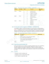 LPC2194JBD64 Datenblatt Seite 16