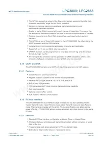 LPC2880FET180 Datasheet Page 20