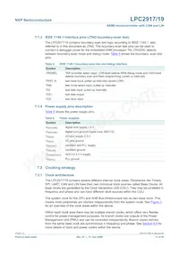 LPC2919FBD144/01/ Datasheet Page 11