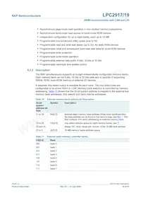 LPC2919FBD144/01/ Datasheet Page 18