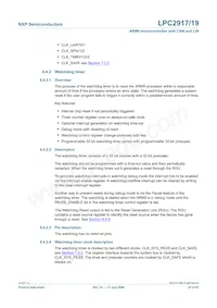 LPC2919FBD144/01/ Datasheet Page 23