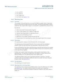 LPC2919FBD144/01/ Datasheet Pagina 23