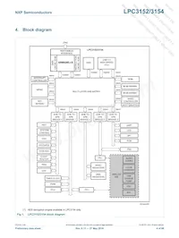 LPC3154FET208 Datasheet Page 4