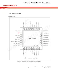 M058LAN Datasheet Page 13