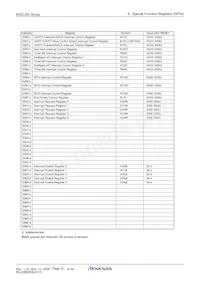 M30800SAFP-BL#U5 Datasheet Page 21
