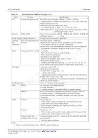 M308B8SGP#U5 Datasheet Pagina 4