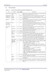 M308B8SGP#U5 Datasheet Pagina 17