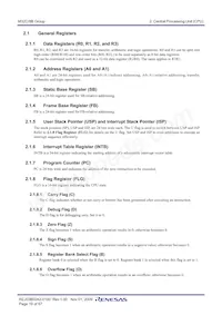 M308B8SGP#U5 Datasheet Pagina 21