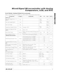 MAXQ3100-EMN+ Datasheet Page 3
