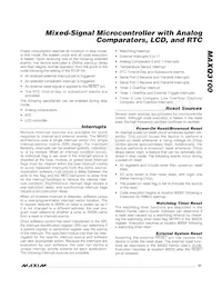 MAXQ3100-EMN+數據表 頁面 21