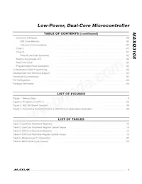 MAXQ3108-FFN+ Datasheet Page 3