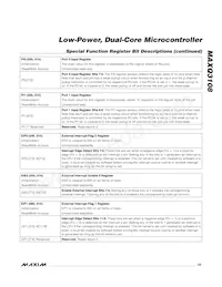 MAXQ3108-FFN+ Datasheet Pagina 23