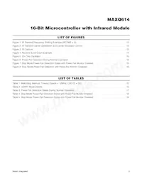 MAXQ614V-UEI+T Datasheet Pagina 3