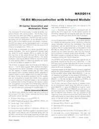 MAXQ614V-UEI+T Datasheet Pagina 11