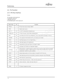MB86613SPFV-G-BND Datasheet Page 7