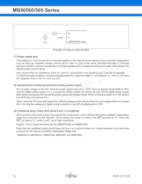 MB90562APMC-GS-454E1 Datasheet Page 17